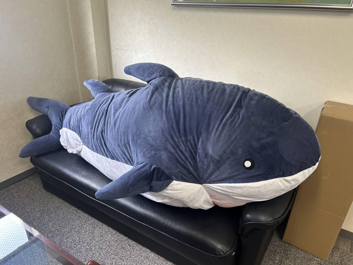 あったかサメクッションラージ ビバホーム限定品 WIZ'A ウィザ